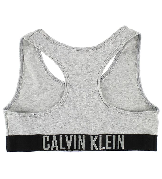 Calvin Klein Bralettes - 2-Pack - Grey Melange/Black