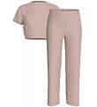 Calvin Klein Náttfatasett - Rib - Peachwhip