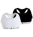 Tommy Hilfiger Tops - 2er-Pack - Schwarz/Weiß