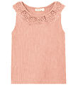 Name It Top - Rib - NmfHelianay - Apricot Blush w. Pointelle