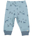 Joha Leggings - Wool/Cotton - Blue