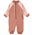 Joha Jumpsuit - Wool - Brown/Pink