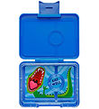 Yumbox Lunchbox w. 3 Rooms - Bento Snack - Surf Blue - Dino Tray