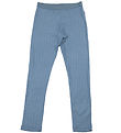 Joha Leggings - Wool/Silk - Blue