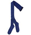 Molo Tights - Rib - Glitter Rib Tights - Vibrant Blue