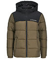 Jack & Jones Puffer Jacket - JjMoon - Canteen/Blocking