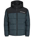 Jack & Jones Puffer Jacket - JjMoon - Magical Forest/Blocking
