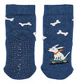 Melton Socks - Skating dog - Anti-Slip - True Navy