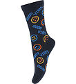Melton Socks - Smiley - Navy