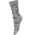 Melton Socks - Skater - Light Grey Melange