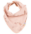 Joha Teething Bib - Wool/Cotton - Peach