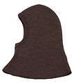 Joha Balaclava - Wool - 2-layer - Dark Brown