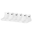 Nike Socks - Cushioned - Dri-Fit - 6-Pack - White