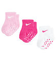 Nike Socks - 3-Pack - Non-Slip - White/Pink