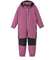 Reima Softshell Suit w. Fleece Lining - Nurmes - Red Violet