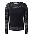 Hound Blouse - Lace Top - Black