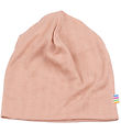 Joha Beanie - Wool/Silk - 2-layer - Peach