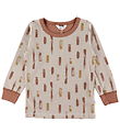 Joha Bluse - Wolle/Baumwolle - Beige