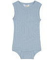 Joha Bodysuit u/æ - Wool/Silk - Dusty Blue