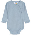 Joha Wikkelromper L/æ - Wol/Zijde - Dusty Blauw