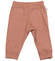 Joha Leggings - Wool - Red/Brown