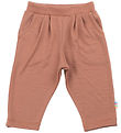 Joha Trousers - Wool - Red/Brown
