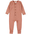 Joha Jumpsuit - Wool - Red/Brown