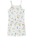 Name It Summer Romper - NmfVigga - Bright White/Unicorn Duck Ice