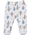 Joha Leggings w. Feet - Wool/Bamboo - Off White