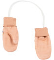 Joha Mittens - Wool/Bamboo - 2-layer - Peach