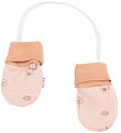 Joha Mittens - Wool/Bamboo - 2-layer - Peach