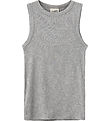 Sofie Schnoor Top - Rib - Jullie - Grey Melange