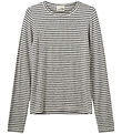 Sofie Schnoor Bluse - Rib - Petricia - Grey Striped