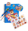 Paw Patrol Bleistiftset m. Mehrfarbig Stift