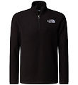 The North Face Fleece Jumper - Glacier - 1/4 Zip - Black