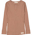 MarMar Blouse - Rib - Modal - Powder Taupe