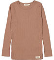 MarMar Blouse - Rib - Modal - Powder Taupe