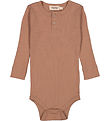 MarMar Samfella L/æ - Rib - Modal - Powder Taupe
