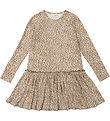 MarMar Kleid - Viskose - Debbie - Forest Brown Leo