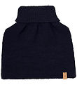 Huttelihut Nekwarmer - Wol - Gebreid - Dark Navy