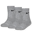 Nike Socks - Cushioned - Dri-Fit - 3-Pack - Grey