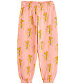 Mini Rodini Sweatpants - Winter Flowers Aop - Pink