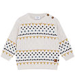 Hust and Claire Blouse - Knitted - Pilou - Oat Milk