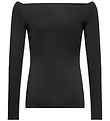 Rosemunde Bluse - Schulterfrei - Viskose - Black