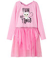 Name It Turnanzug - NmfJustine - Pastel Lavender m. Katzen