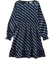 Sofie Schnoor Dress - Navy Blue w. Stripes