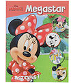 Megastar Colouring Book w. Stickers - 128 Pages - Disney Minnie