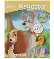 Megastar Colouring Book w. Stickers - 128 Pages - Disney
