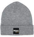 BOSS Beanie - Knitted - Grey Melange