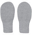 Huttelihut Mittens - Wool - Knitted - Medium+ Grey Melange